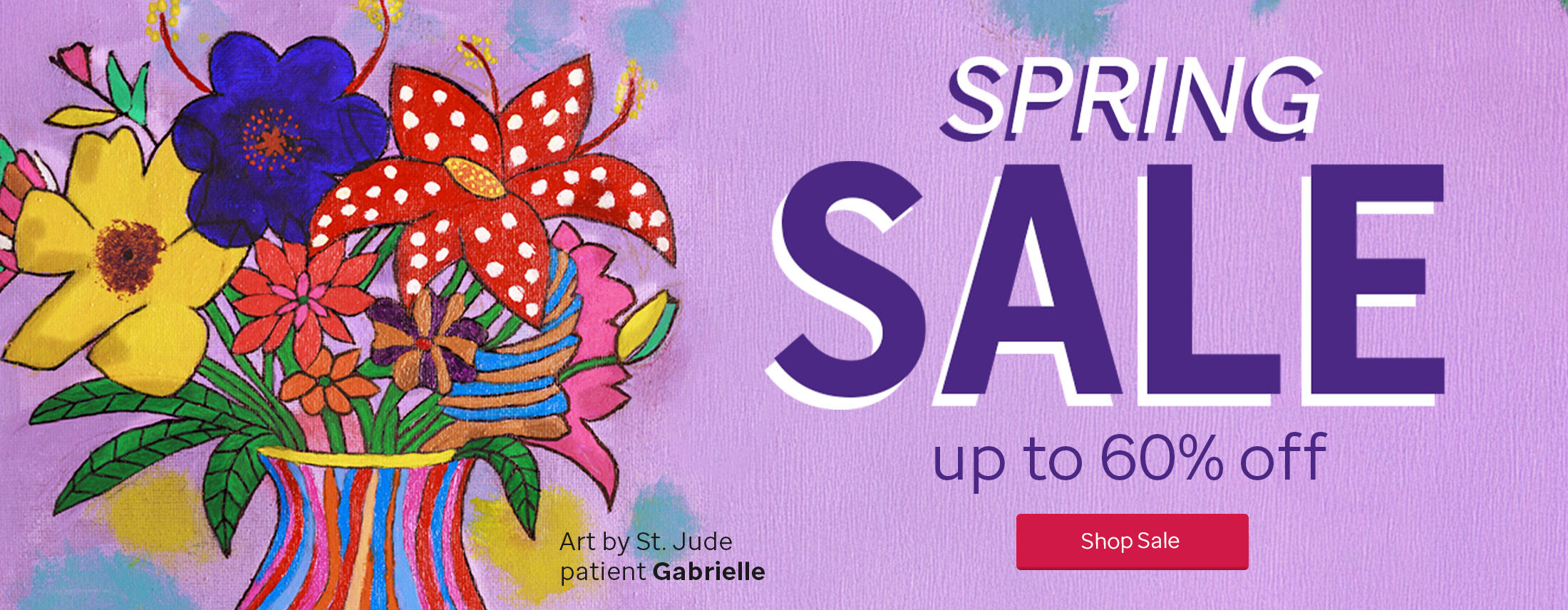Spring sale up to 60% off.